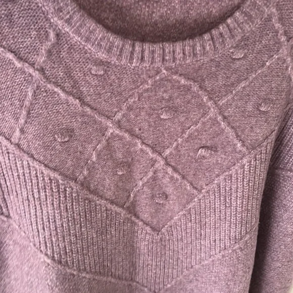 NWOT Purple LOFT the modern poncho - Picture 5 of 8